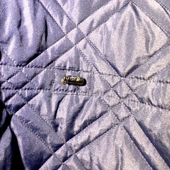 KC Collections Navy Blue Coat - Picture 12 of 13